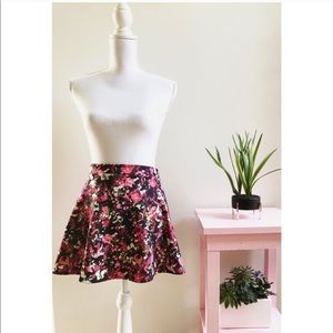 Floral Skirt Aeropostale Mini Stretch Size XS